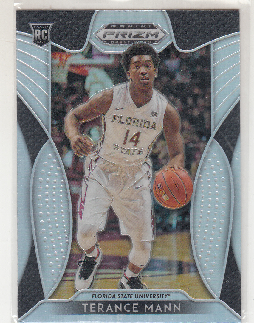 TERANCE MANN 2019-20 Panini Prizm Draft Picks Silver Prizms #49 RC Rookie Mint