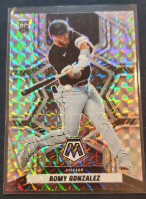 2022 Panini Mosaic - Rookies Mosaic Prizm #214 Romy Gonzalez (RC