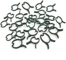 200pcs Mixed Plant Clips Climbing Plants Support Plastic Spring Peg Clamps
