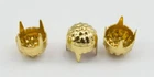 Size 30 6mm Gold Hi-Bead Nailhead 4 Prongs Non Rusting  - 100 PCS