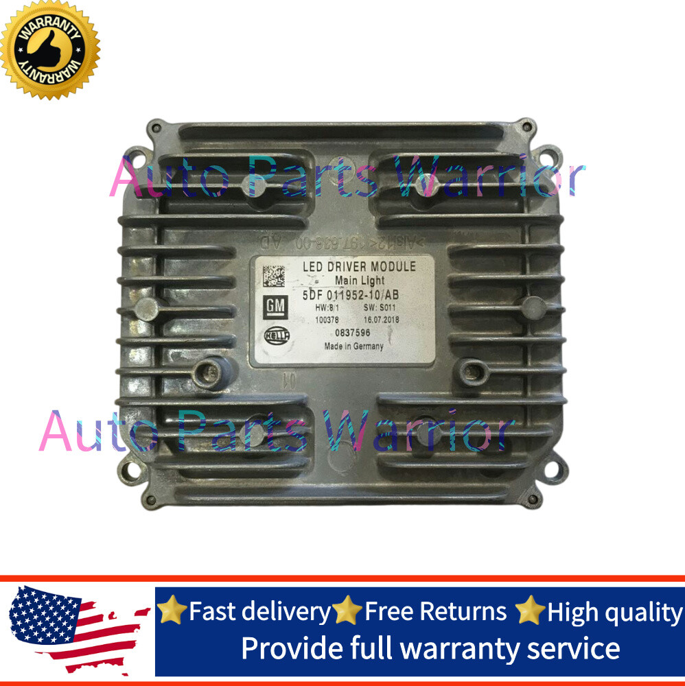OEM Hella GM Cadillac CT6 LED Headlight Driver Module 5DF011952-10 AB