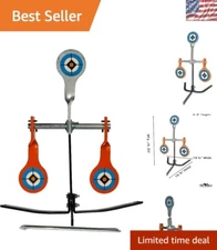 Versatile High Visibility Target with 4.5 Inch Indicators - Get Ready to Shoot