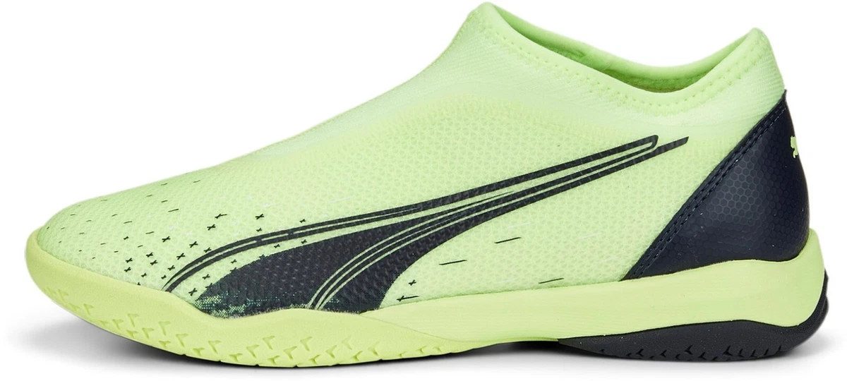 Puma Ultra Match LL Jr Youth Kids Laceless Indoor Soccer Shoes