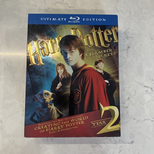 HARRY POTTER Ultimate Blu-Ray Edition Years 1-2 Photo Books Cards Discs COMPLETE - Bild 6 von 9