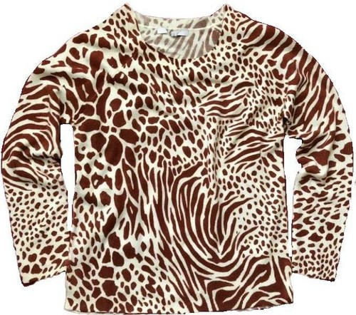 Animal Print Jumper COSY 