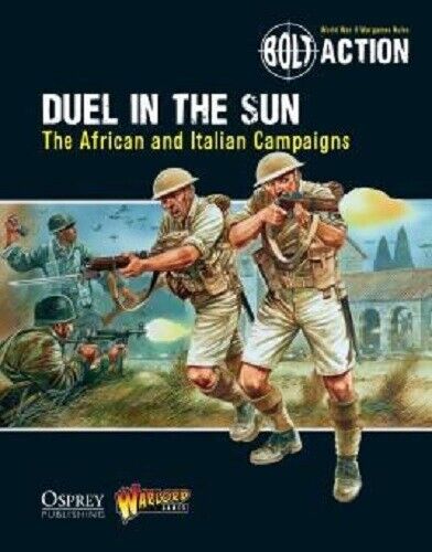 28mm Warlord Games Duel In The Sun Campaign Book, WWII Bolt Action, BNIB