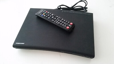 Samsung BD-J5500  3D Blu-ray Player  Curved Design (HDMI, USB) (Schwarz)
