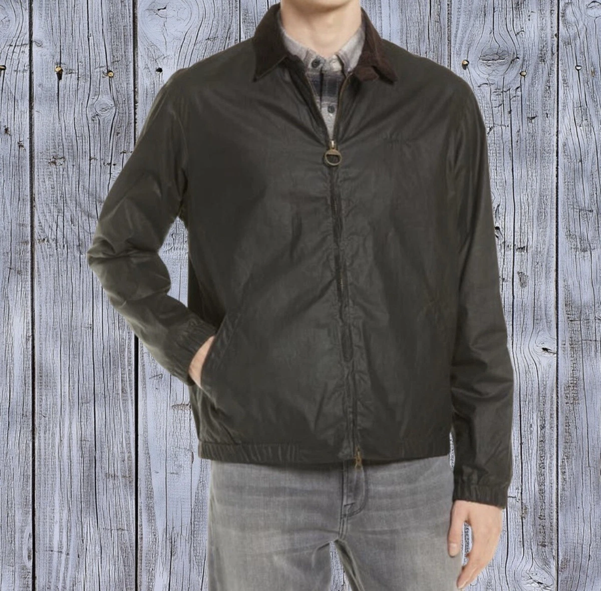 Barbour Vital Wax Cotton Jacket (size L) | eBay