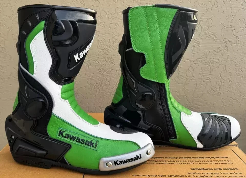Kawasaki Leather Racing Boots for Kawasaki Motorcycles - Image 2 of 4
