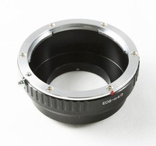 Adattatore obiettivo Canon EOS EF-S per fotocamera Micro 4/3 Olympus OM-D Panasonic GX8