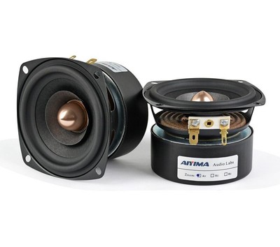 Full Range Speaker HIFI Bullet Treble Midrange Bass Loudspeakers DIY 4-8 Ohm 15W