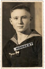 Portrait WH Kriegsmarine Matrose Takelhemd Swinemünde Świnoujście AK orig. 4244