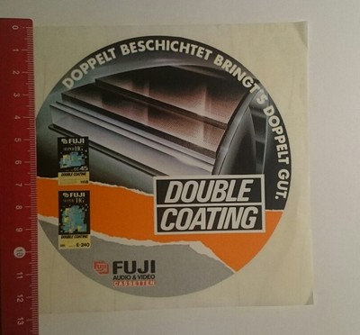 Decal/Decal: Double Coating Fuji Audio & Video Cassettes (27111623)