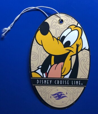 Disney Cruise Line Luggage Tag DCL Pluto Luggage Tag Pluto Disney Bag Tag