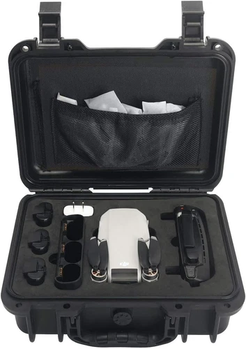 Waterproof Hard Carrying Protection Case, Black, For DJI Mini SE Drone
