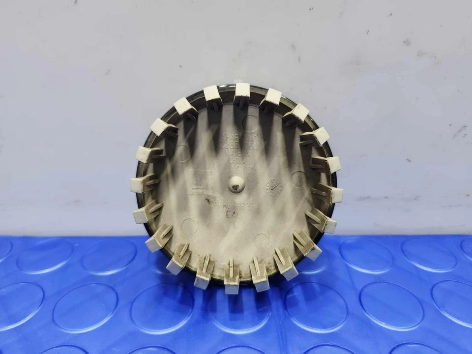 GMC Black Alloy Wheel Center Cap 3.5" Genuine OEM Part 22837060 Foto 2 de 3