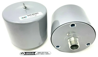 SOLBERG FS19P100 FS19P100, FS-19P-100 , SOLBERG FILTER SILENCER 1" MALE PIPE THREAD