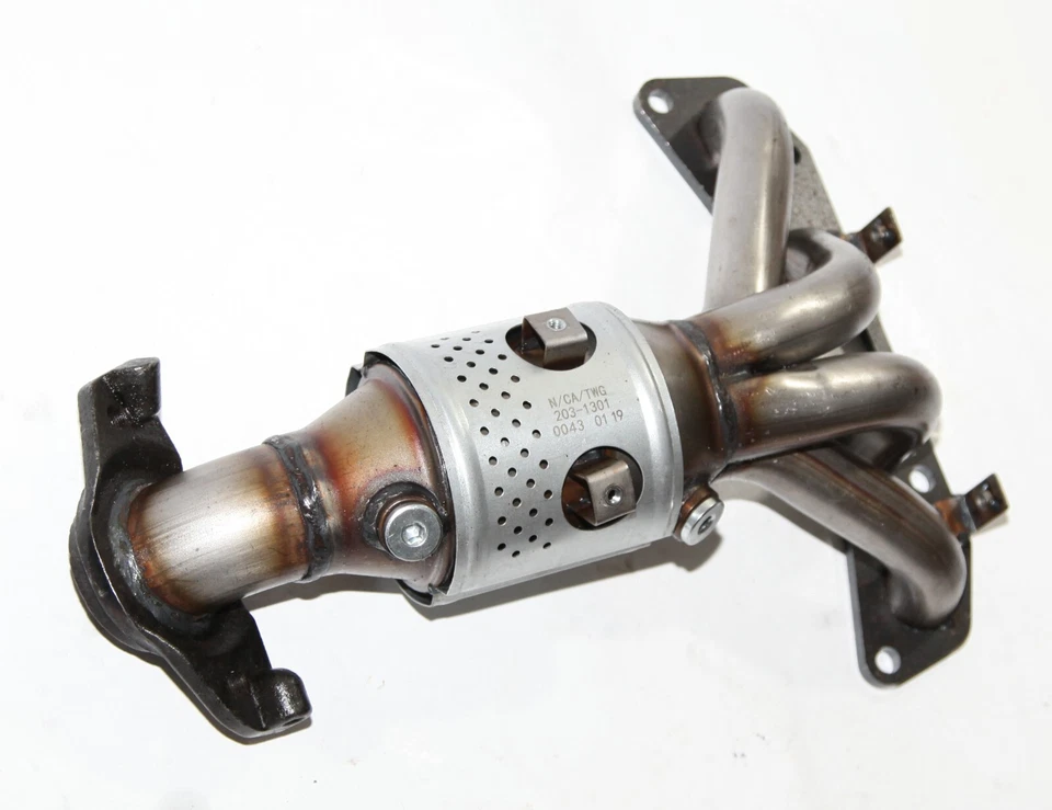 Colector de escape con convertidor catalítico compatible con 02-06 Nissan Sentra Altima 2,5 L Foto 2 de 4