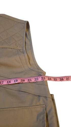 Master Sportsman Khaki Fishing Hunting Outdoors Rugged Gear Vest Fathers Day XL - Picture 20 of 21