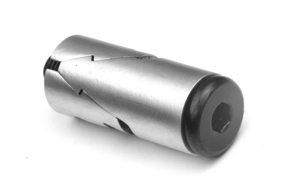 24x Konnektor für USM Haller Verbindung Rohr & Kugel Verbinder Connector -Silber - Bild 3 von 4