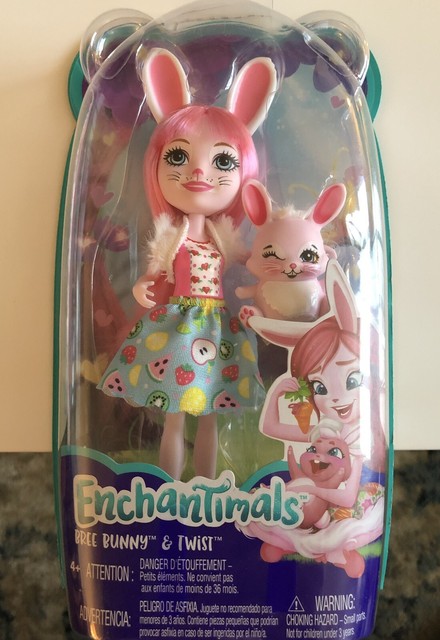 Enchantimals Bree Bunny Doll and Twist Figure Toy Mattel for sale online | eBay