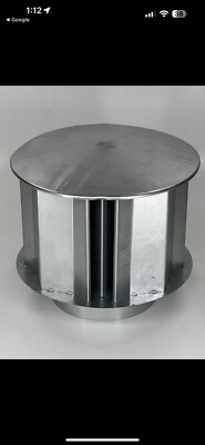 6'' Heavy Duty Commercial Grade Chimney Cap For Venting Reznor Unit Heat