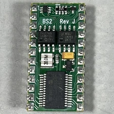 Parallax Boe-Bot Basic Stamp 2 BS2 Rev J Chip Module - Never Used