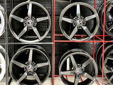 X4 Satin black Chevy Corvette C7 2000-2019 Inch OEM Set 4 Wheels Rims C1714