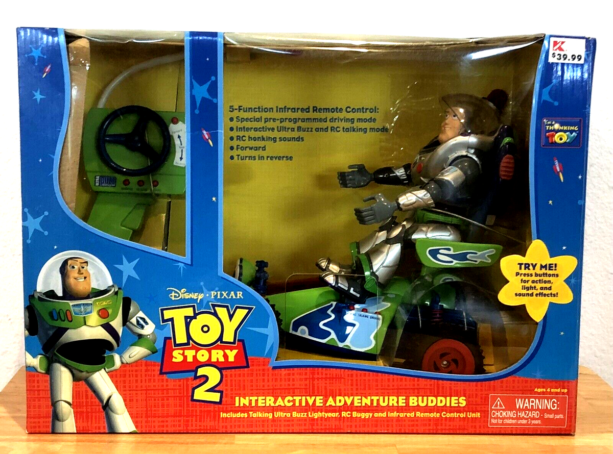 NIB DISNEY THINKWAY TOY STORY 2 BUZZ LIGHTYEAR INTERACTIVE 