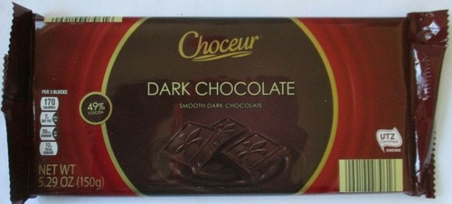 3 - CHOCEUR DARK CHOCOLATE 5.29-OZ BARS - 第 2/3 張圖片