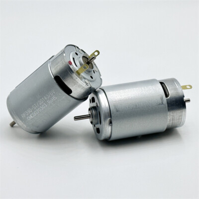 DC 6V-24V 10250RPM Electric Motor RP390-ST/20143 Dual Shaft Toy Robot