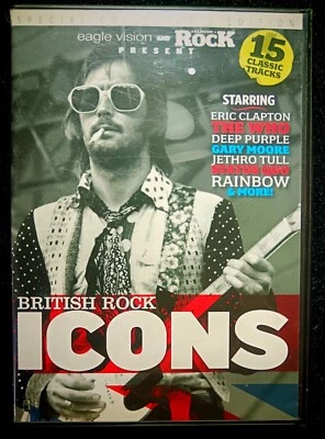 DVD British Rock Icons(Made in the EU) Classic Rock Music The Who Deep Purple - Image 1 of 4
