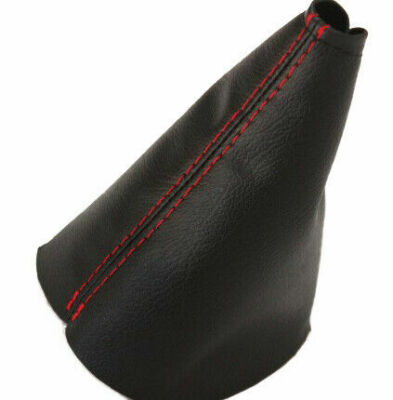 Black w/Red Stitch Real Leather Transfer Case Boot For Land Cruiser FJ 40 45 55