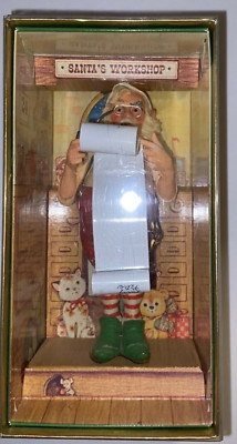 Hallmark 1980 Checking It Twice Keepsake Ornament Special Edition Santa MIB