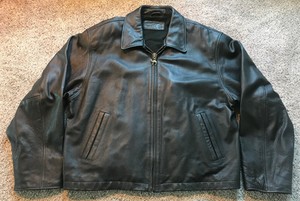 camel leather bomber jacket