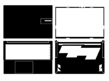 Laptop Sticker Skin Protector Guard For ASUS Vivobook 15 S K5504VA 2023