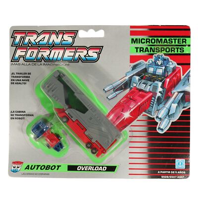 Autobot Overload Micro Master Transports - MOC - Transformers G1