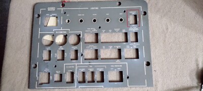 PANEL -COCKPIT - 2 TYPES - AIRCRAFT PART