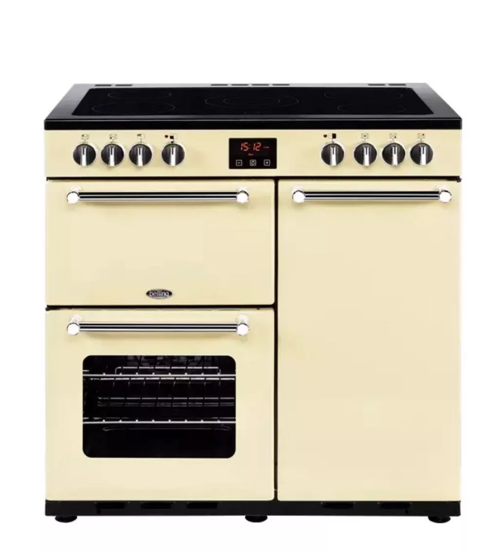 Belling kensington electric range on sale cooker