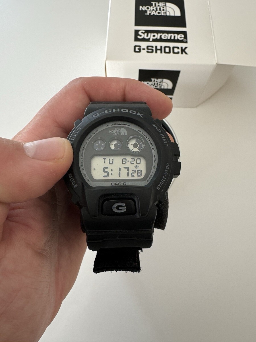 Supreme x G-Shock x The North Face - DW-6900 Watch - Black | eBay UK