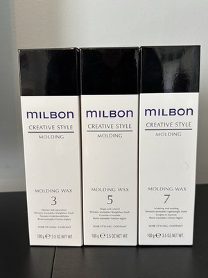 Milbon Creative Style Molding Wax 3.5 oz	100ml  Authentic Salon Product Choose