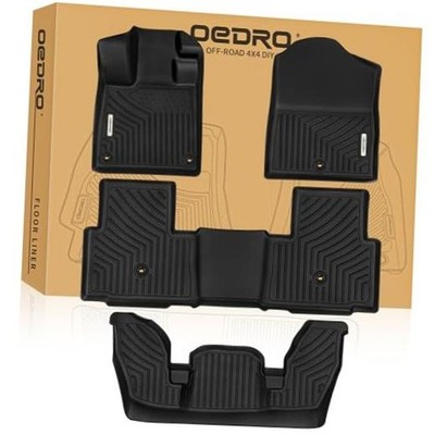 Floor Mats Fit for Honda Pilot 2026 2025-2023, 2023-2026 1st & 2nd & 3rd