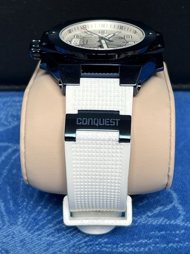 Cinturino silicone Chase Durer 48 mm Air Conquest NH35A giapponese automatico 200 m WR - Foto 5 di 10