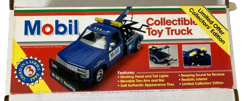 1995 Mobil Collectible Toy Truck  Collector's Edition With Box vintage