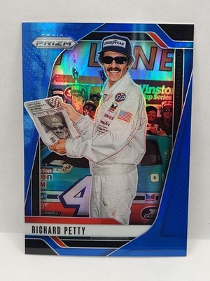 2025 Panini Prizm NASCAR Richard Petty Blue Prizm 007/199 Racing Hof King Champ