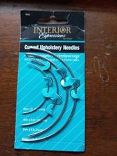 Interior Expressions By Dritz Curved Upholstery Needles Made In England