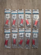 10 BG Earth Bonding Clamps 12-32MM BS951 Gas Water Internal & External Use Red 