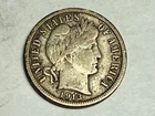 1913 BARBER silver U.S. dime. Nice original VF. #q1