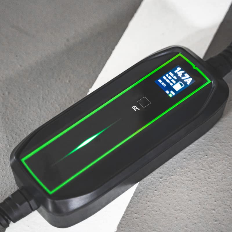 Chargeur EV portable rapide GC PowerCable avec écran LCD et câble Type 2 - 2