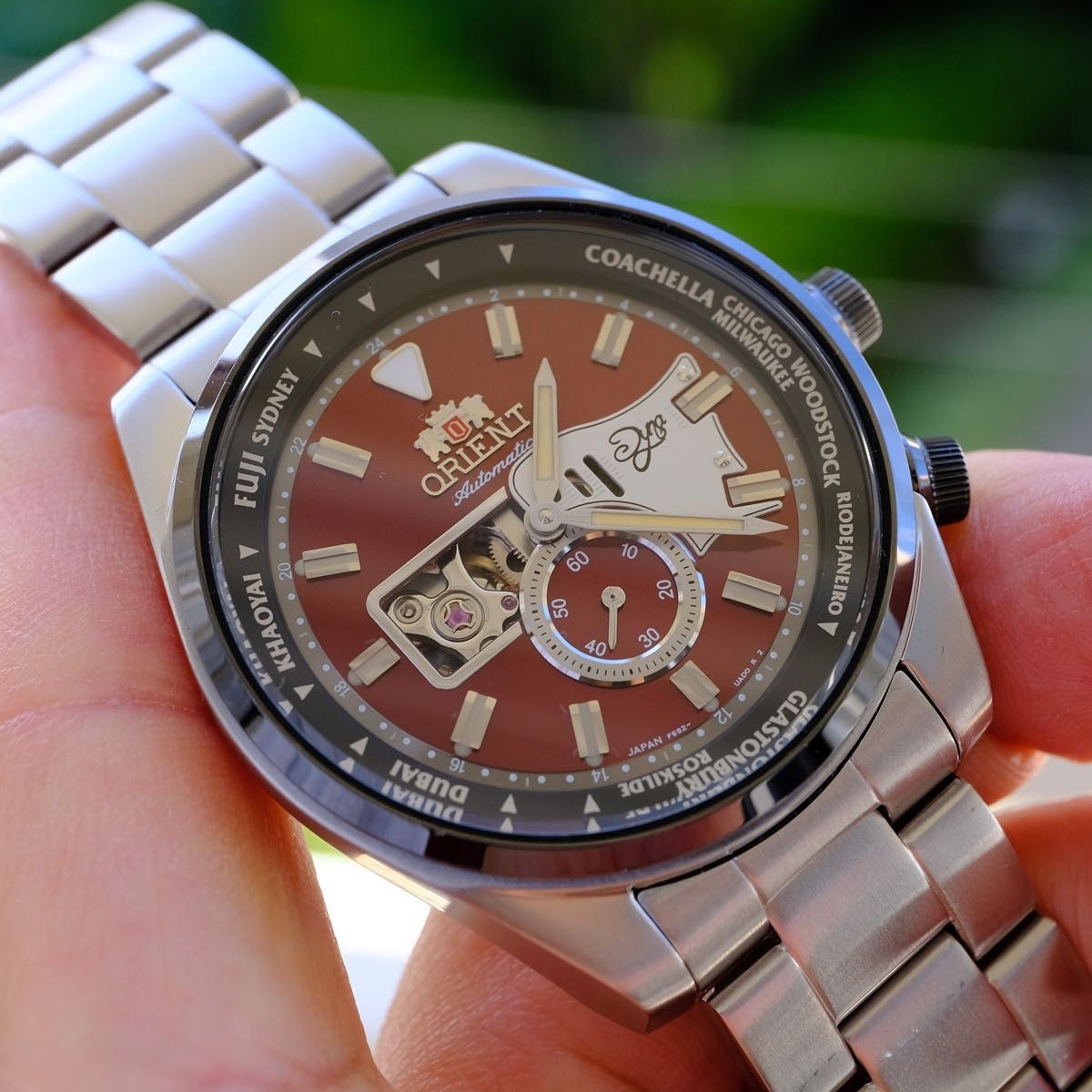 ORIENT Automatic Orient Automatic Wristwatch Brow… - image 1